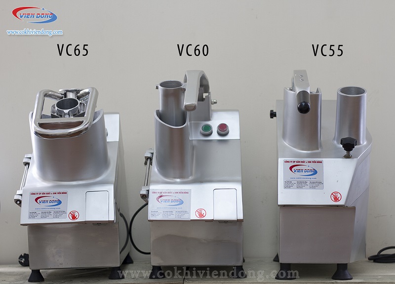 Một số series củ dòng máy cắt rau củ VC