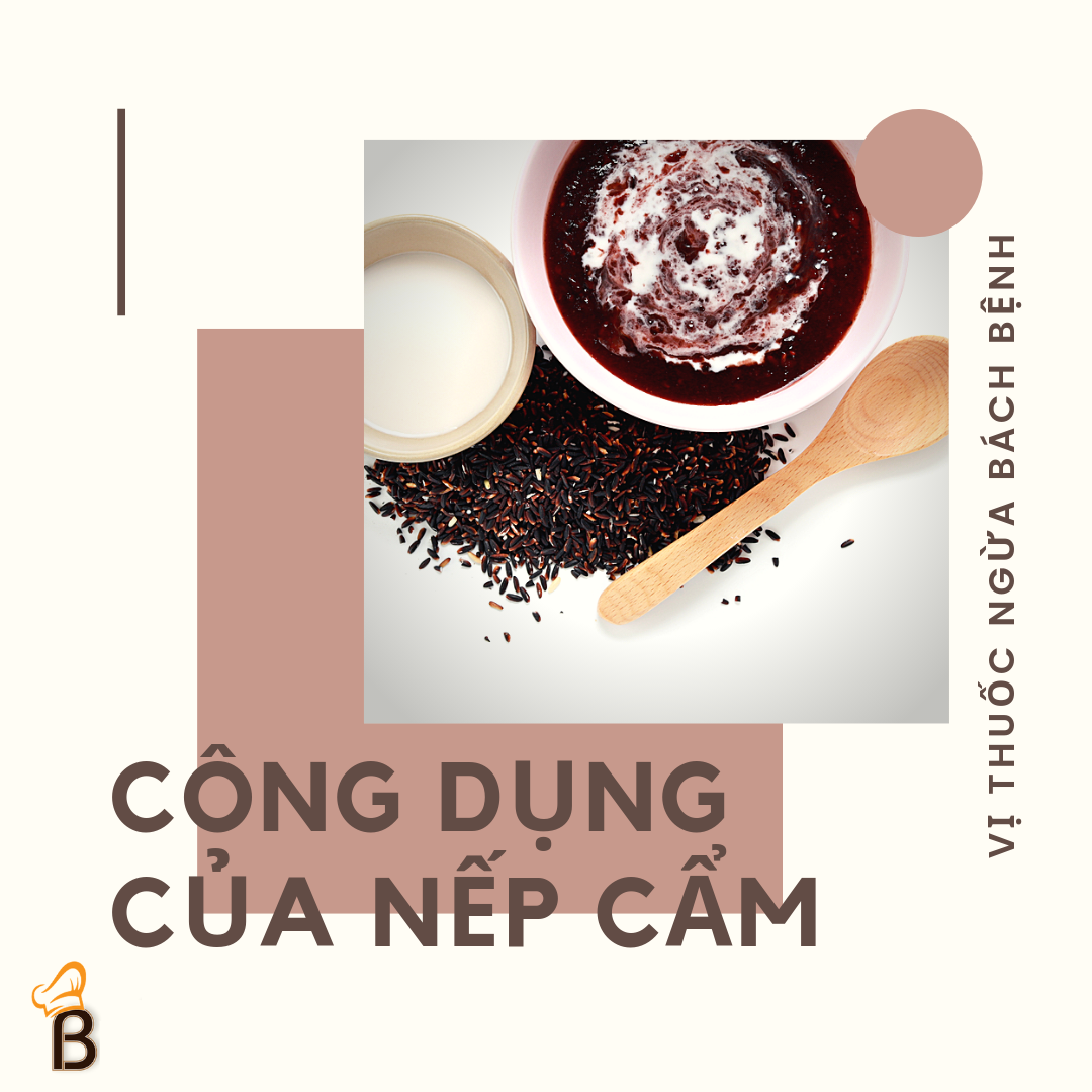 công dụng của gạo nếp cẩm là gì