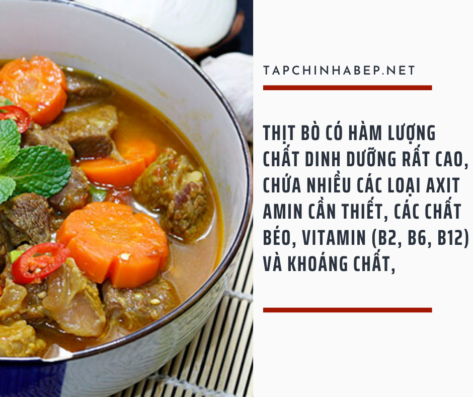 Cách nấu bò sốt vang