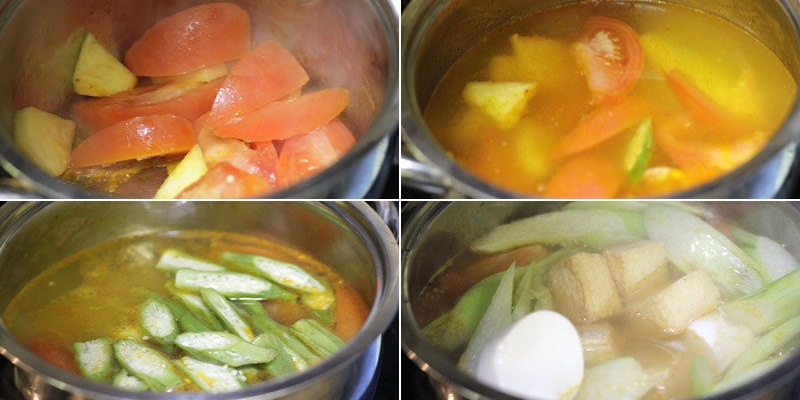 cách nấu canh chua chay