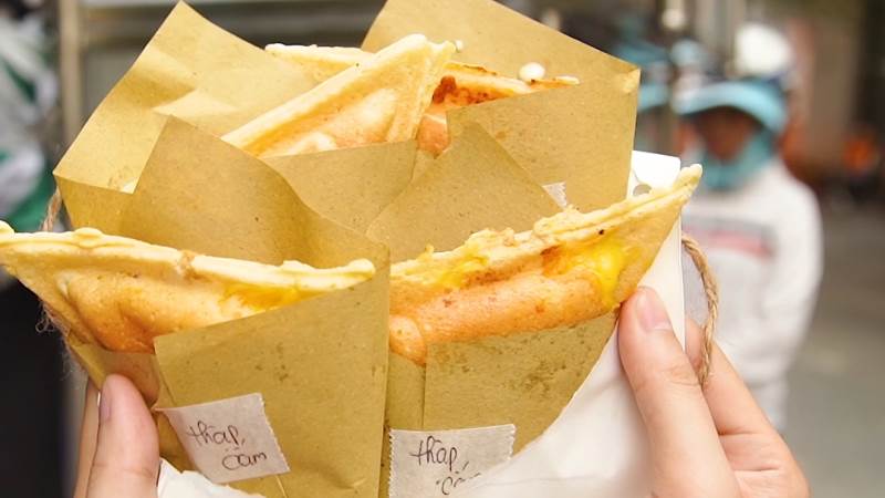 cách làm hotdog tam giác
